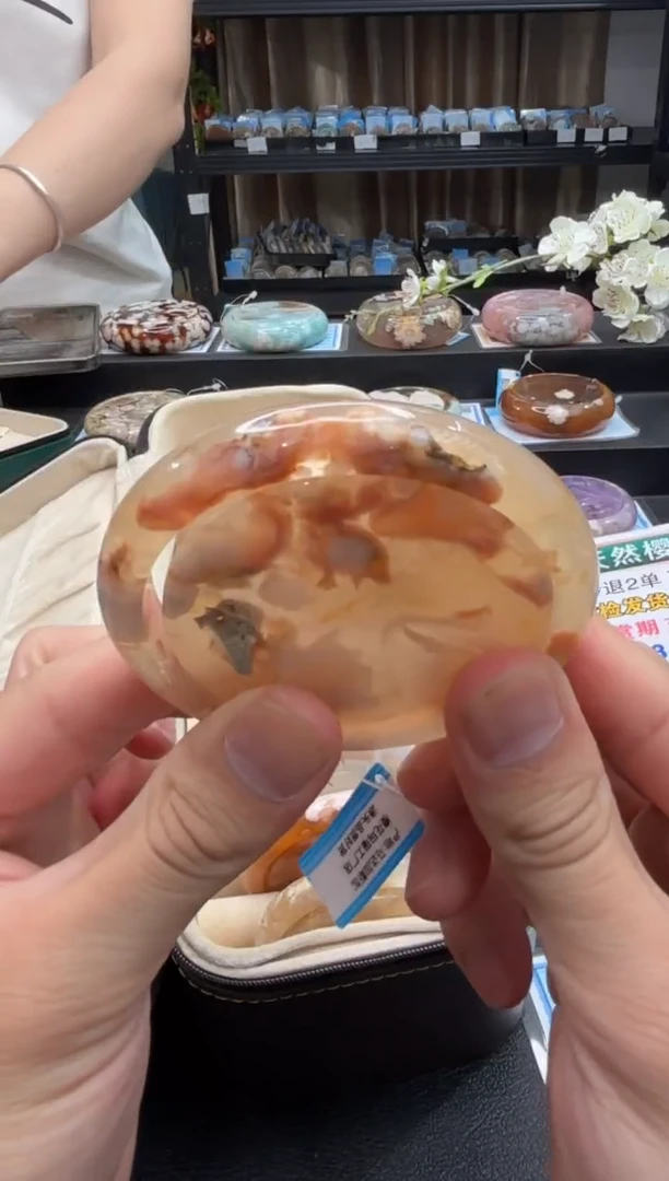 未镶嵌手镯石英质玉669(61圈赠送镯心)