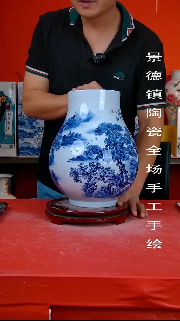 摆件景德镇陶瓷 全场手工手绘10