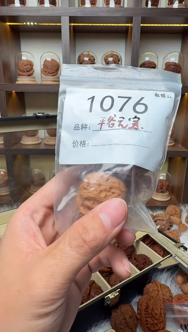 把件文玩核桃肚40平谷元宝1076 44克