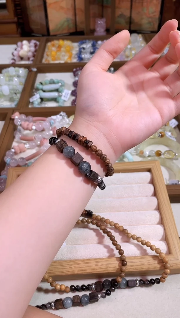 水晶手链合金S-686