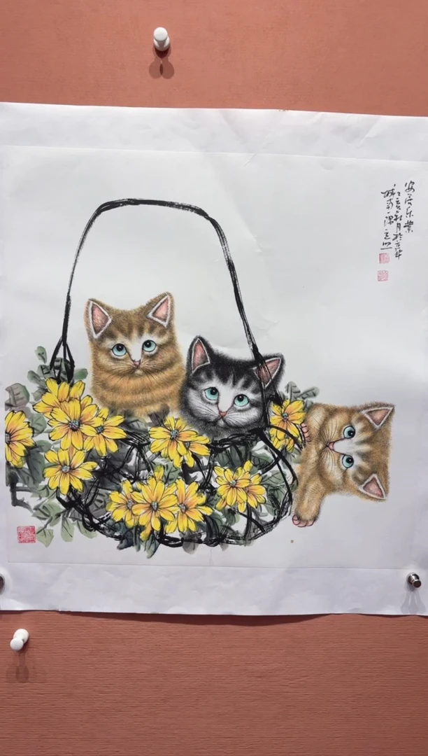 国画师立照老师国画作品