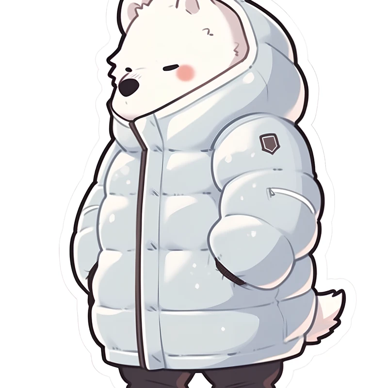 L098男女同款泡芙类型连帽羽羽服