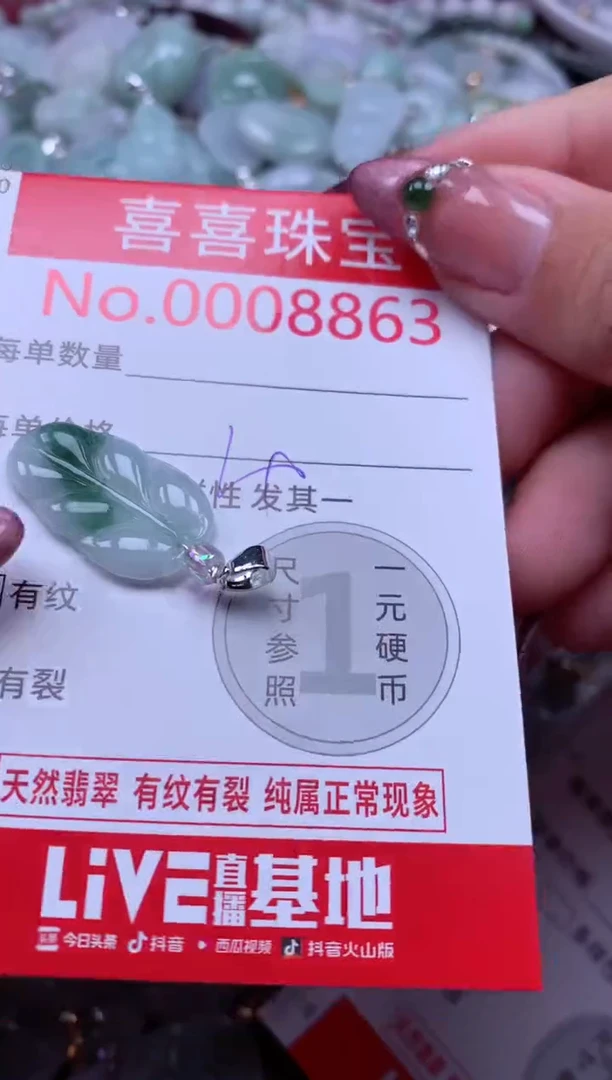 颈饰未镶嵌翡翠8863