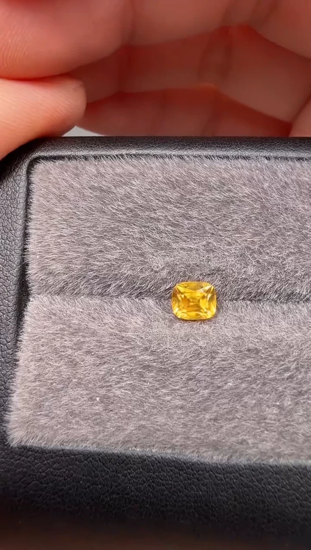 未镶嵌天然锆石裸石金色风信子1ct-A722-1p