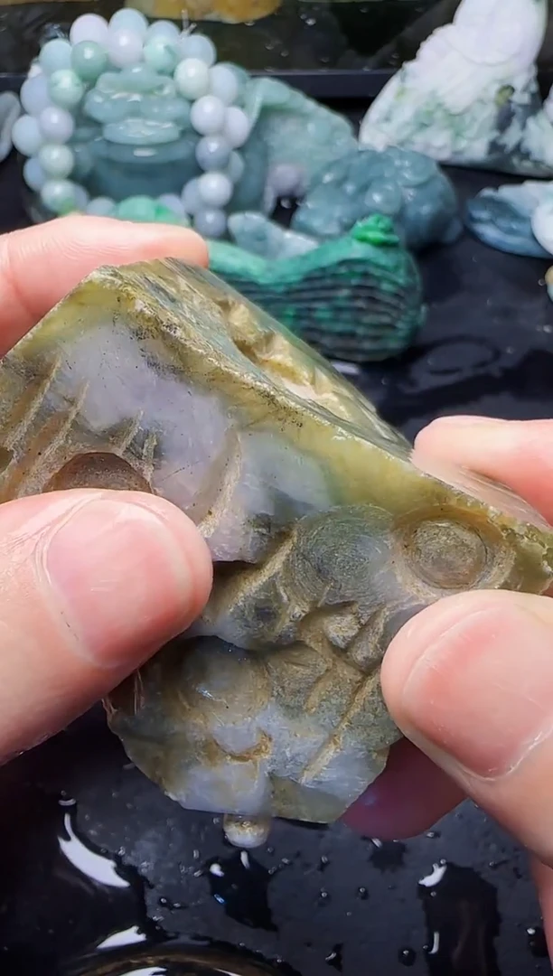 颈饰未镶嵌翡翠能115