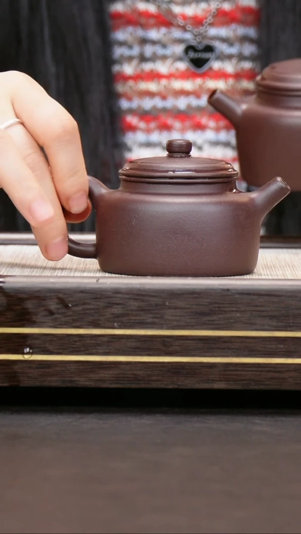 茶壶紫砂紫泥 小德钟 福利款