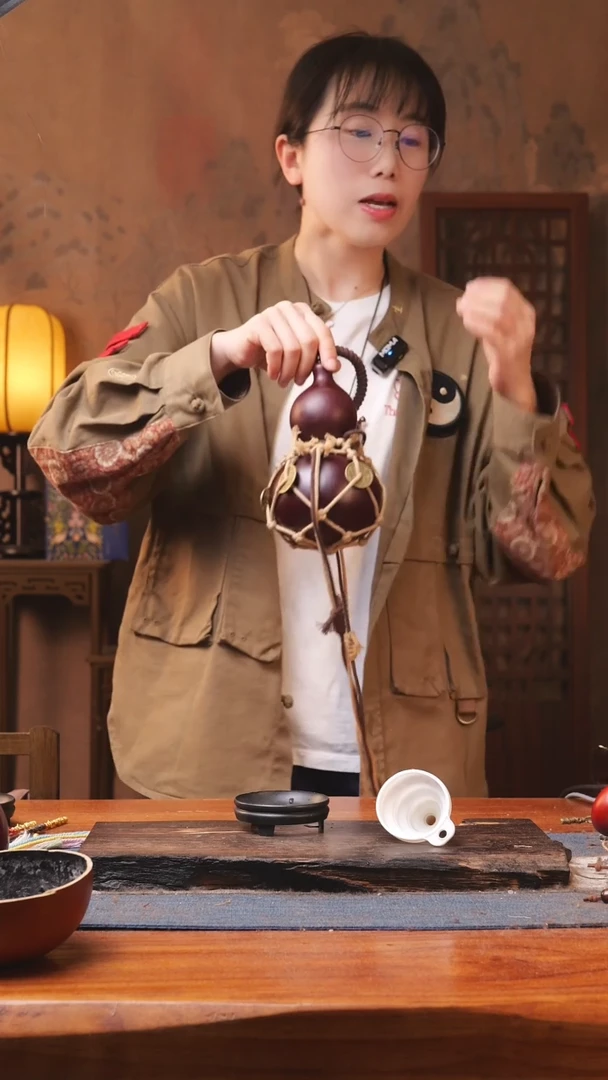 【闪购商品】162号精品大漆葫芦防腐防渗装水茶酒