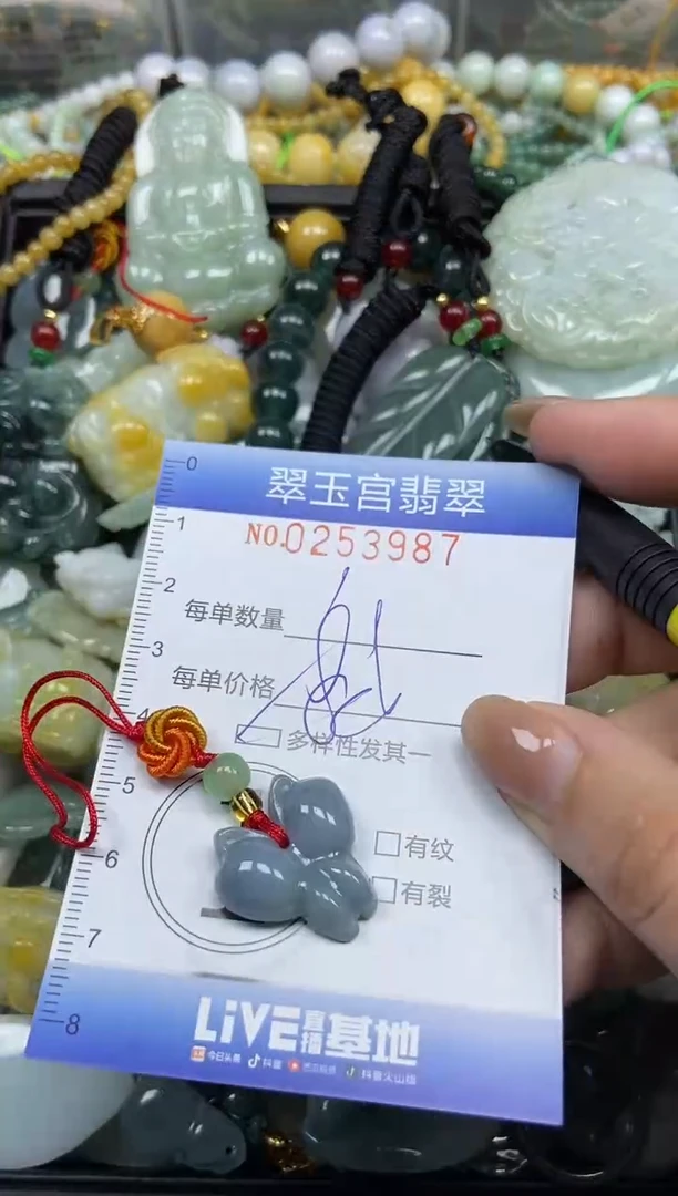 颈饰未镶嵌翡翠闪购C0253987多样性发其一