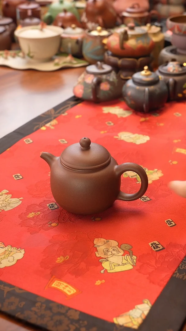 茶壶紫砂光素匏樽