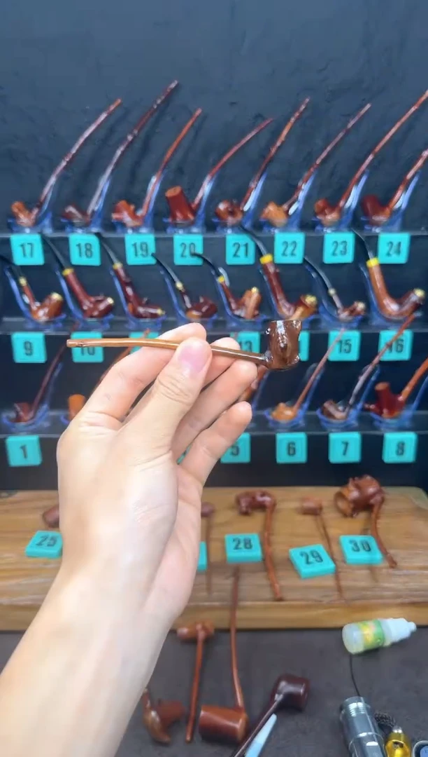 一物一图檬子木手工香烟嘴