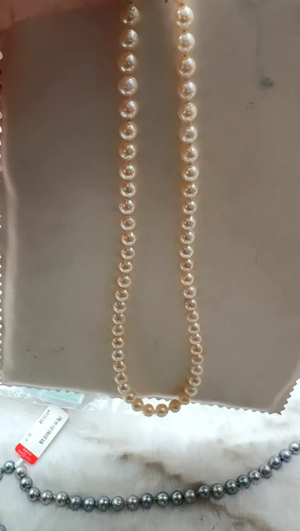 【闪购商品】海水珍珠颈饰银S925镶嵌fz104