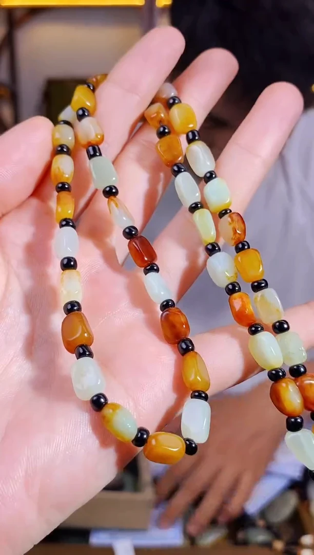 和田玉未镶嵌颈饰多样性发货拍一单发一个