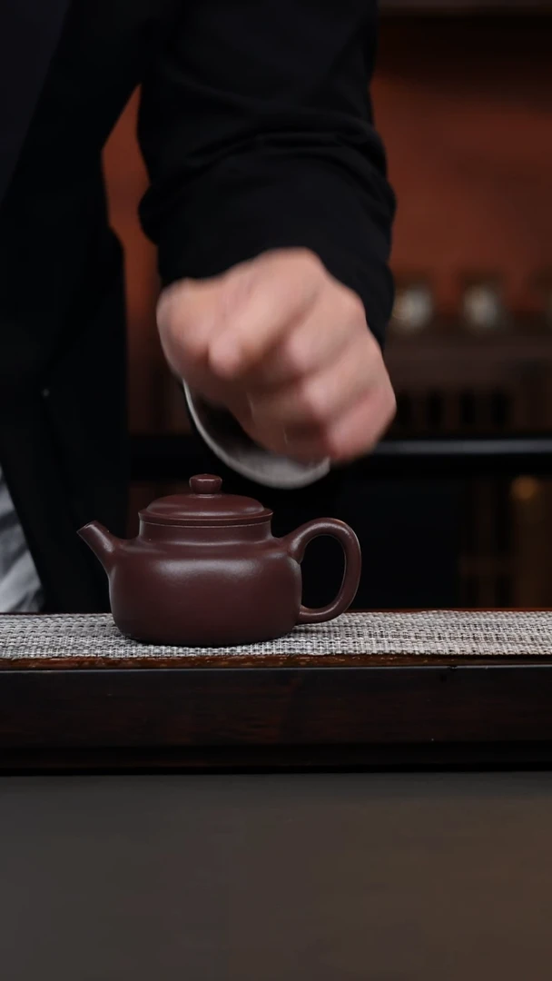 茶壶紫砂冰窖底槽清言心