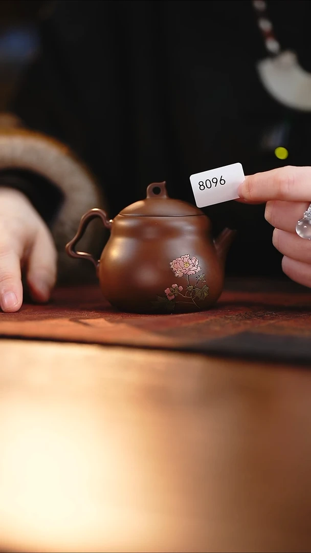 雲梦茶器紫陶茶壶8096