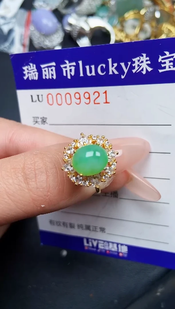 【闪购商品】翡翠颈饰银S925镶嵌9921