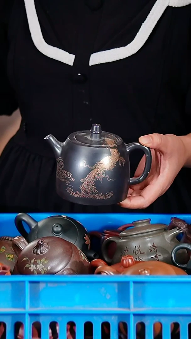 宜兴原矿紫砂壶茶壶250C