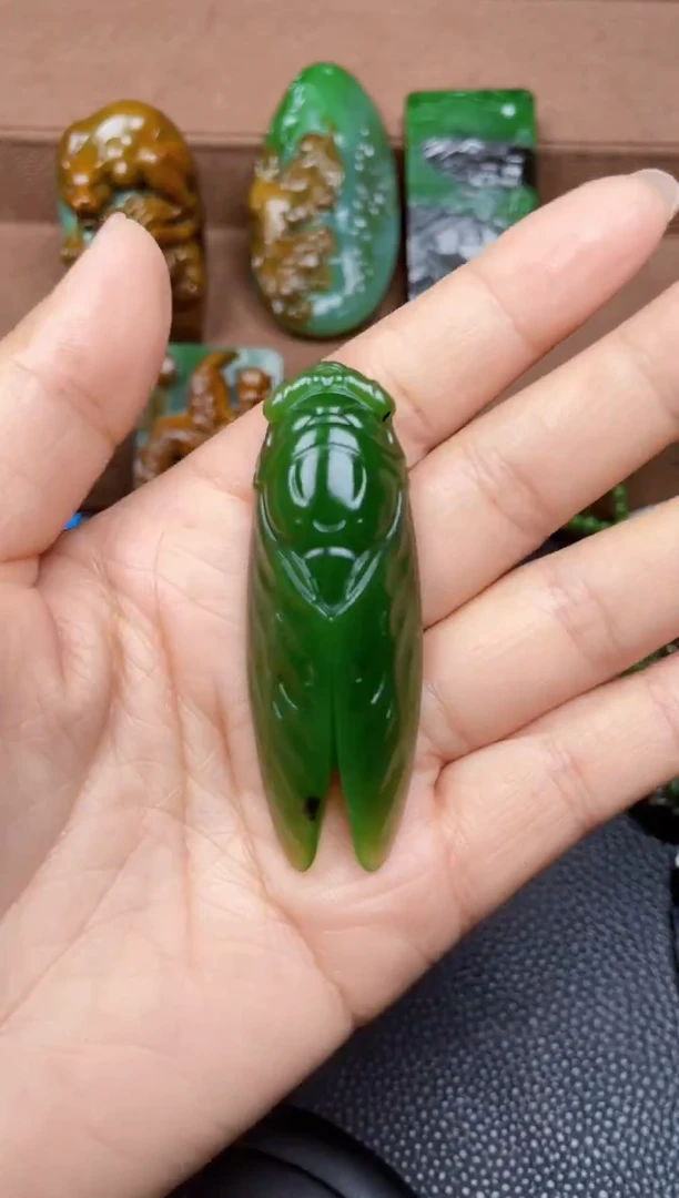 颈饰未镶嵌和田玉F155