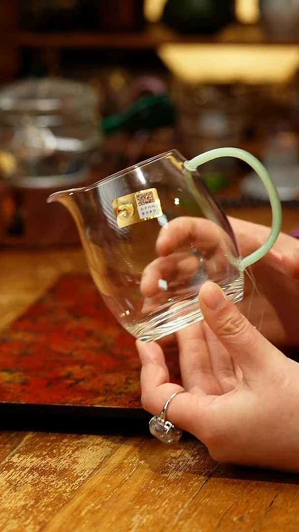 【闪购商品】禾器/晶彩澄然茶海/浅玉色