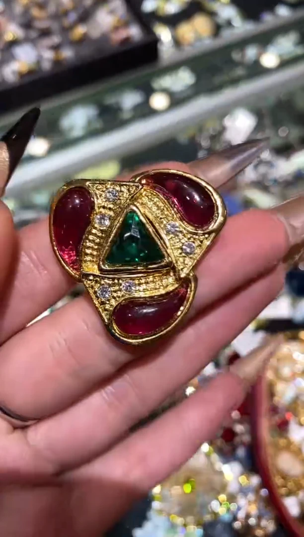 琉璃铜合金楚楚珠宝中古甄选不退换