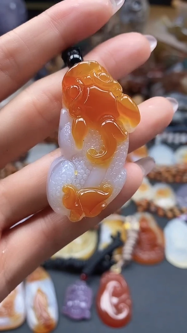 【闪购商品】玛瑙/玉髓颈饰未镶嵌dd