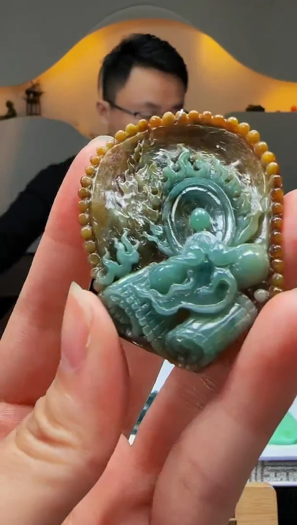 【闪购商品】定制翡翠未镶嵌Q03522翡翠毛货