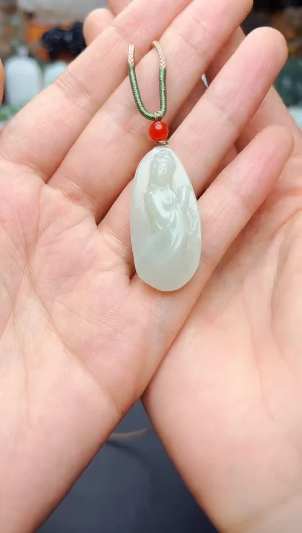 【闪购商品】和田玉颈饰未镶嵌观音