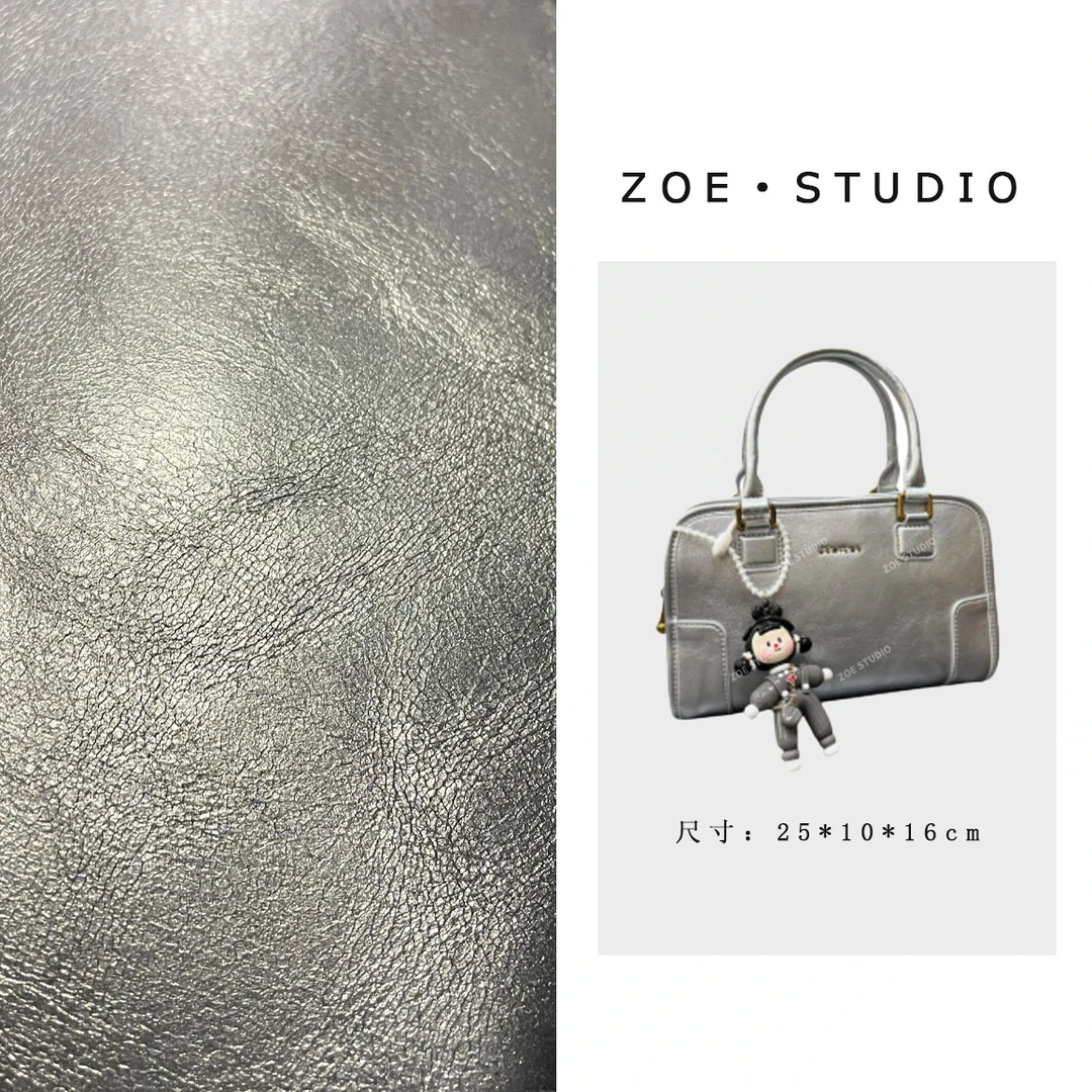 【佐伊甄选】QYX-81354-1-银色奢女士时尚气质小众单肩腋下斜跨包包