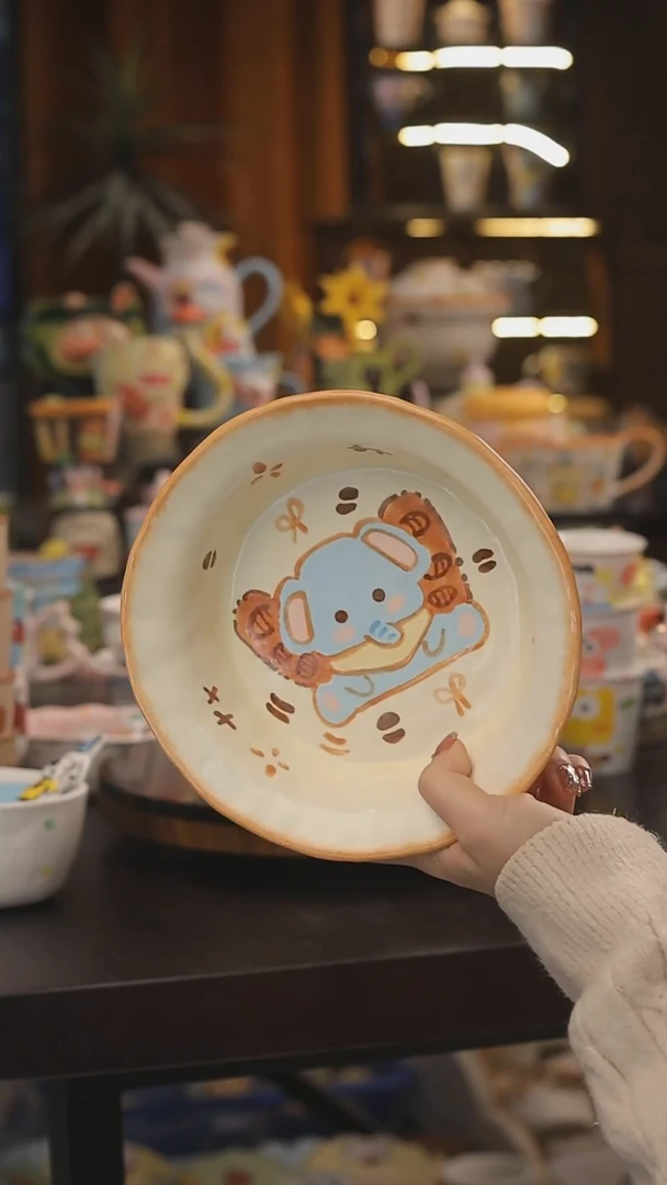 景德镇釉下彩绘设计师款式陶瓷