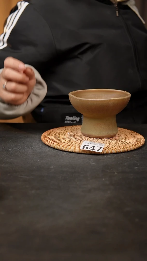 【闪购商品】瓷片647泥泥手工花盆口11