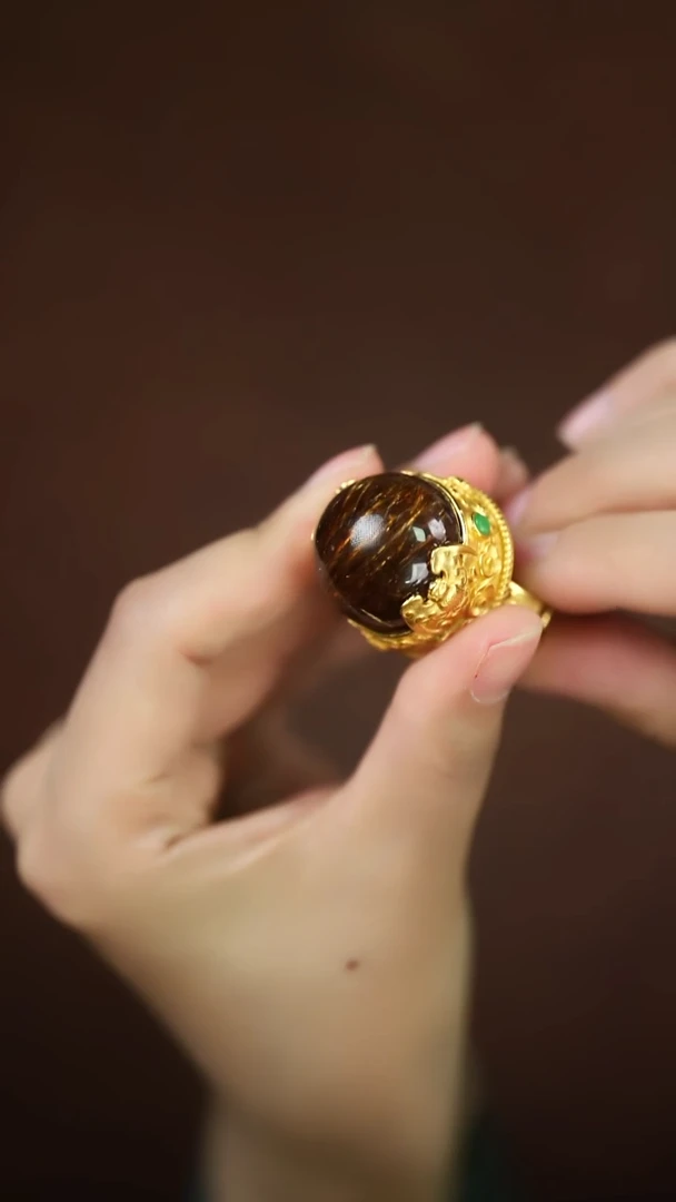 颈饰未镶嵌水晶闪购 发晶戒指