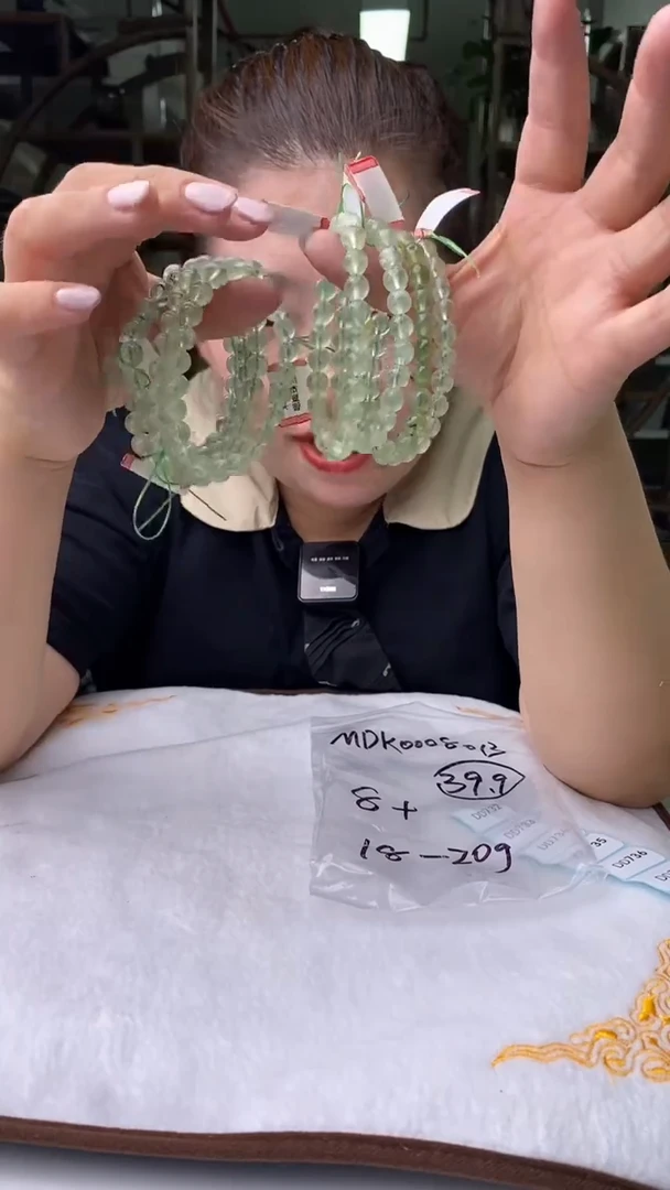 葡萄石未镶嵌手串葡萄石串8mD732多样性发其一