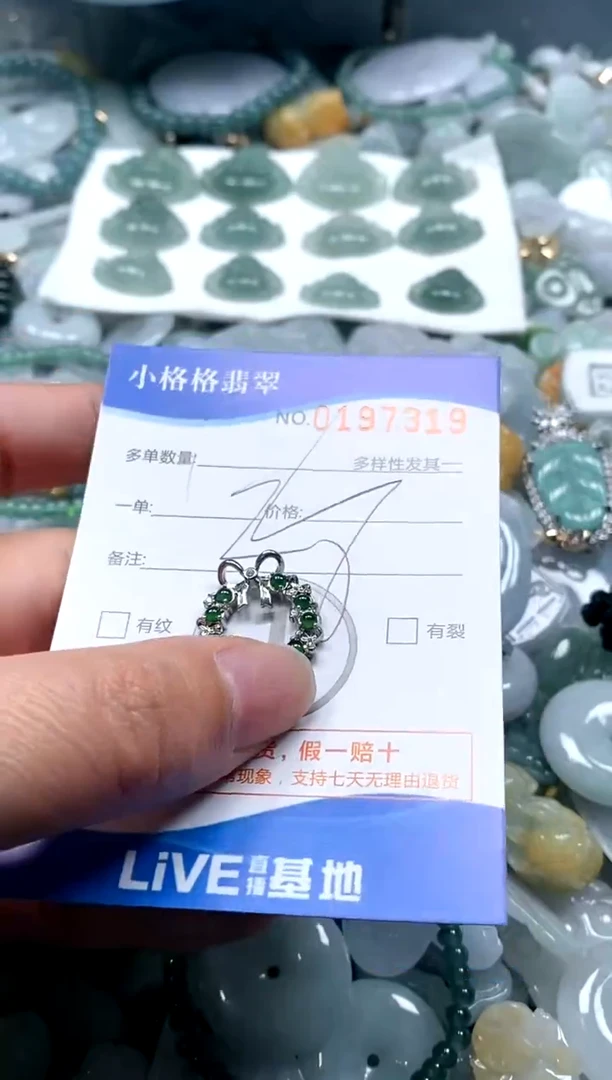 【闪购商品】翡翠颈饰未镶嵌闪购商品0197319
