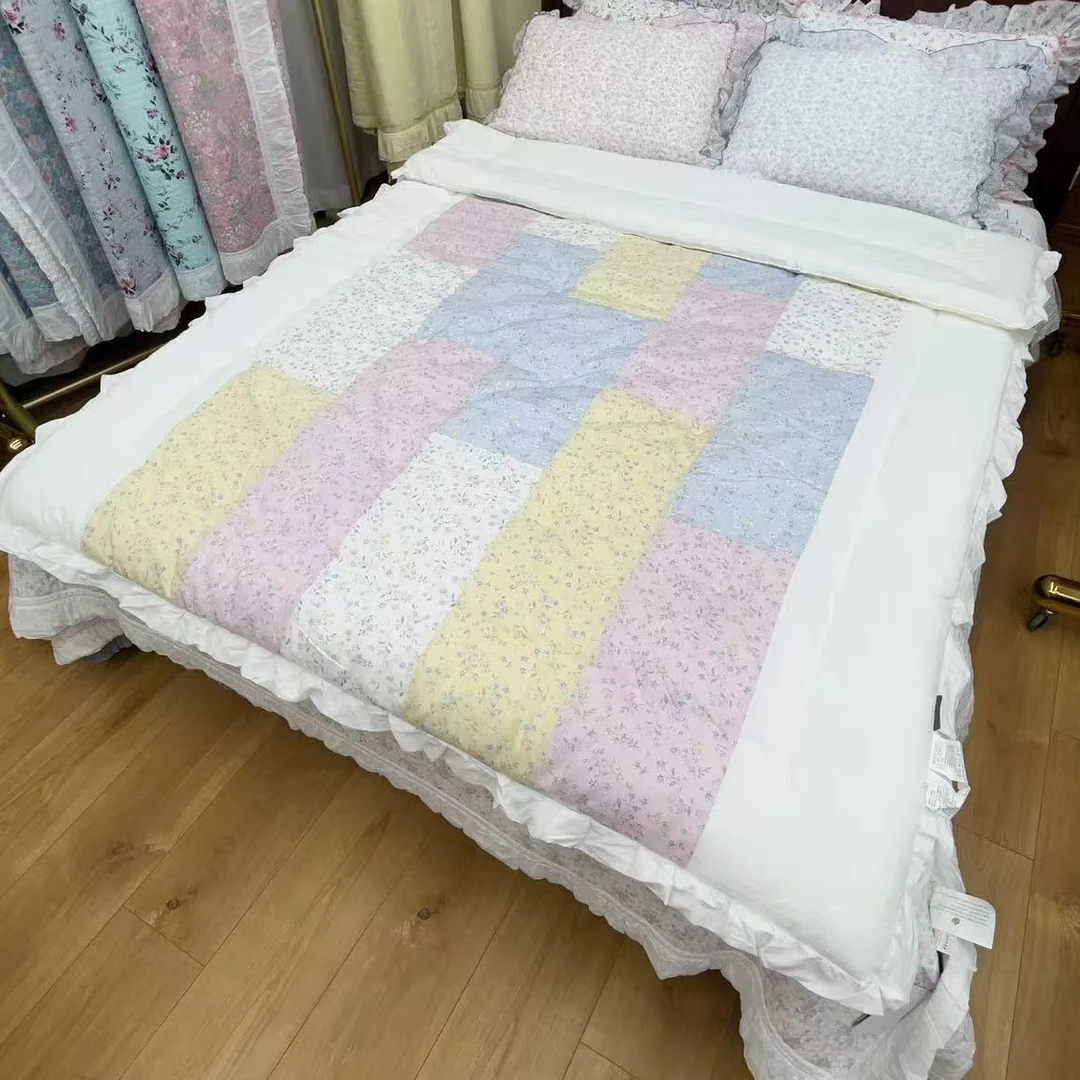 韩国百福细沙棉春秋被双人5.6斤200*230 单人被4斤150*200可水洗