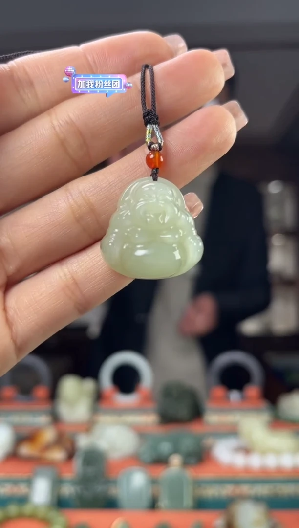 【闪购商品】和田玉颈饰未镶嵌佩佩25mm左右