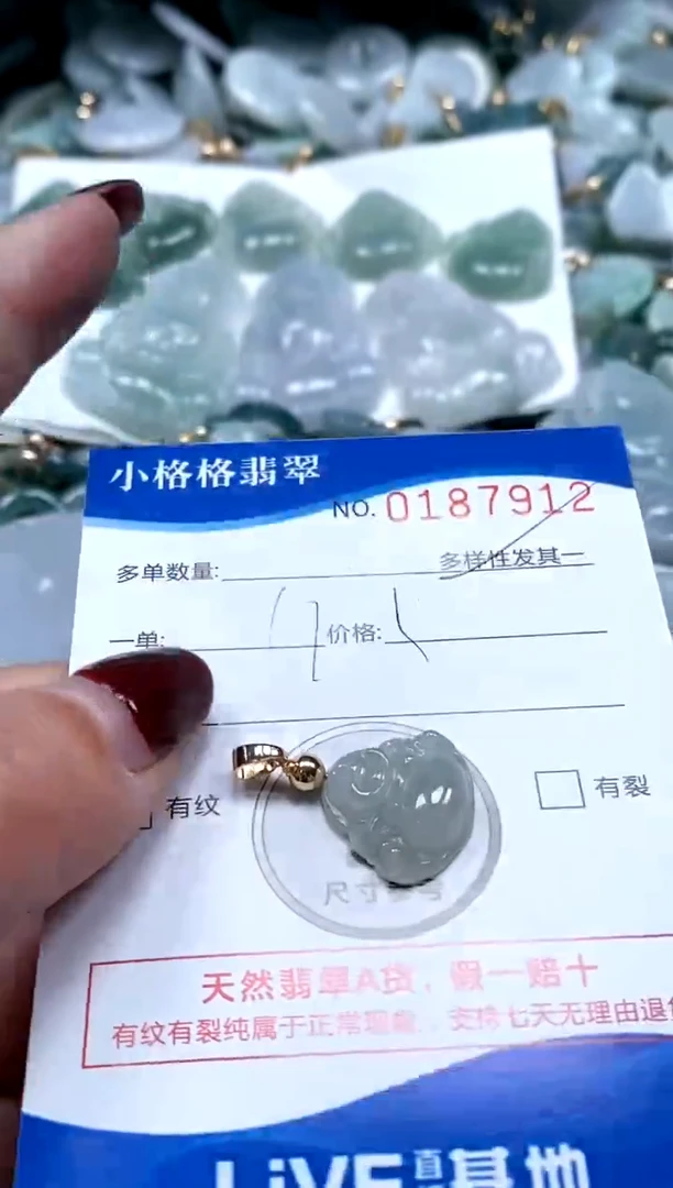 【闪购商品】翡翠颈饰未镶嵌闪购商品0187912