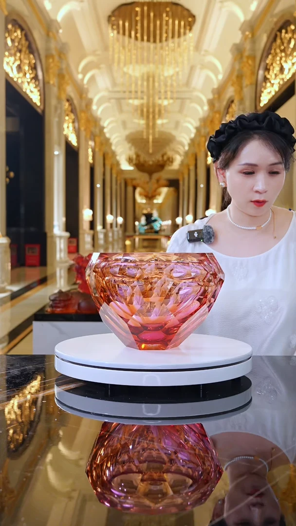 摆件YB00017琉璃艺术果碗