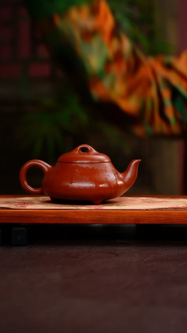 茶壶紫砂汉棠石瓢