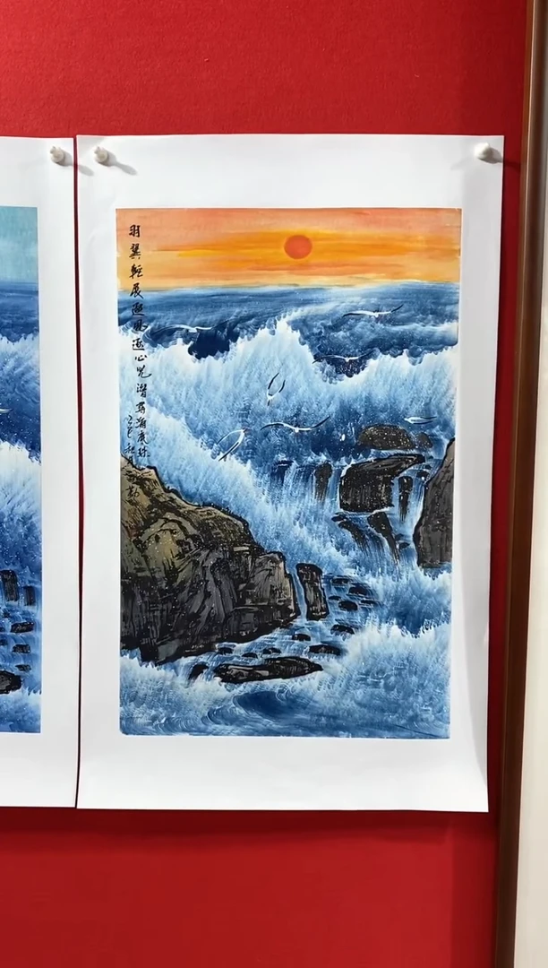 国画国画NYQ杰牛云勤老师作品