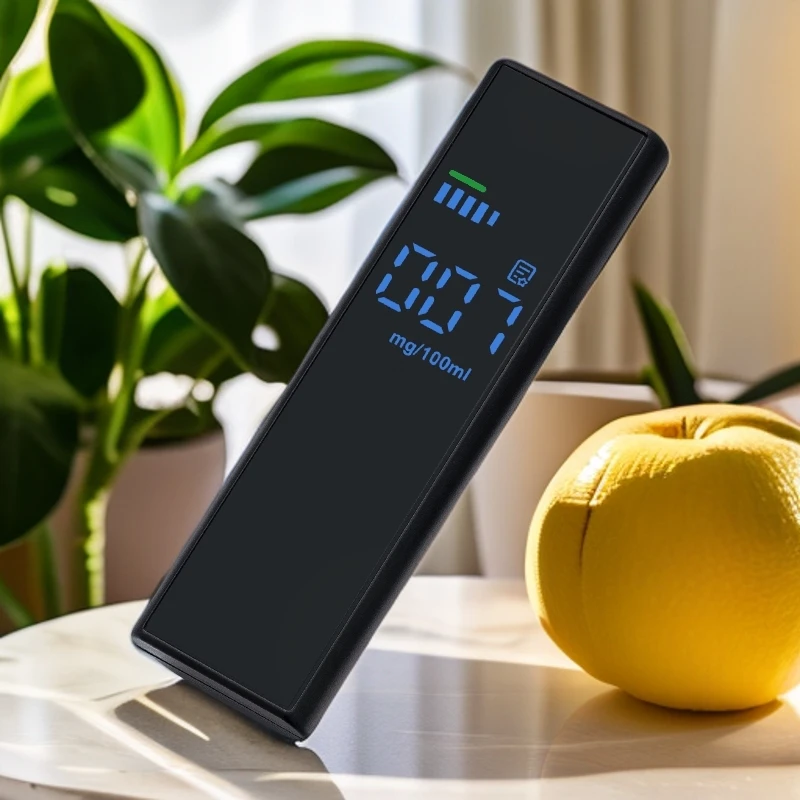 酒精测试仪酒精测试仪验酒器高精度酒精检测仪酒驾吹气仪器酒精检