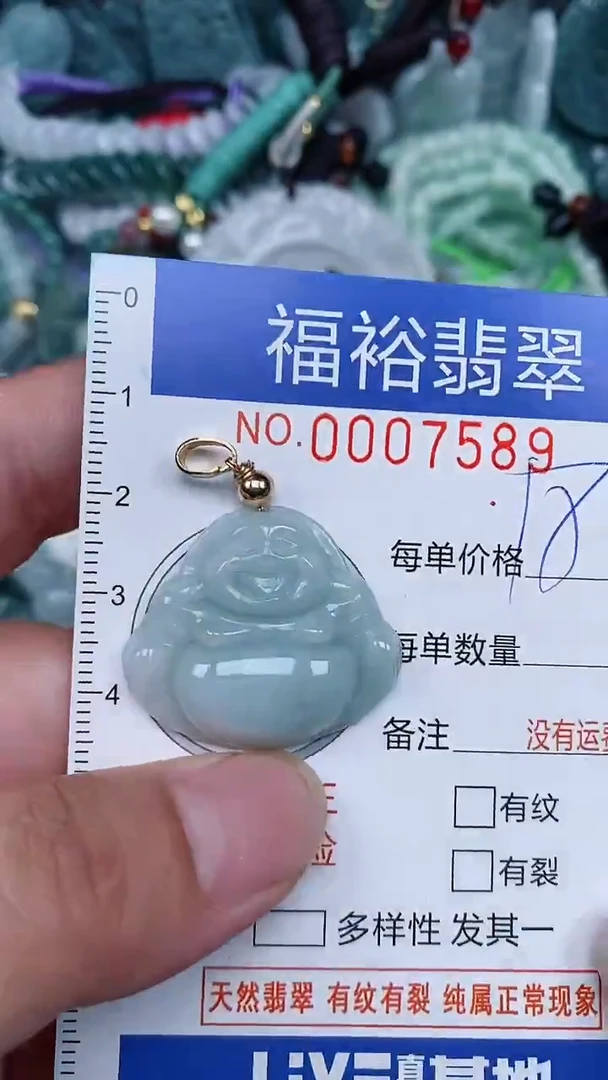 颈饰未镶嵌翡翠...0007589