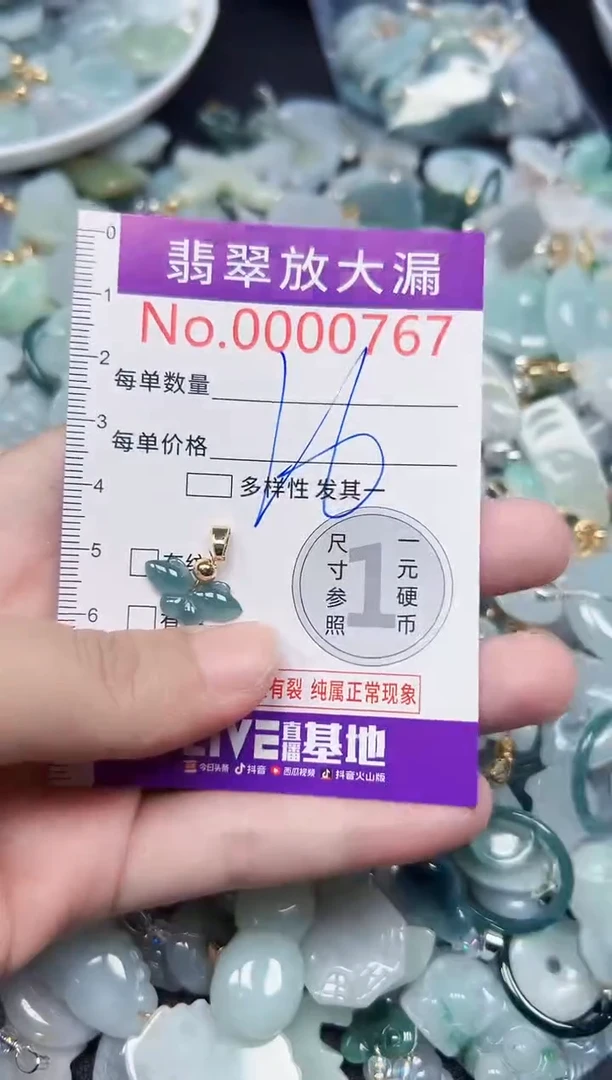 颈饰未镶嵌翡翠767