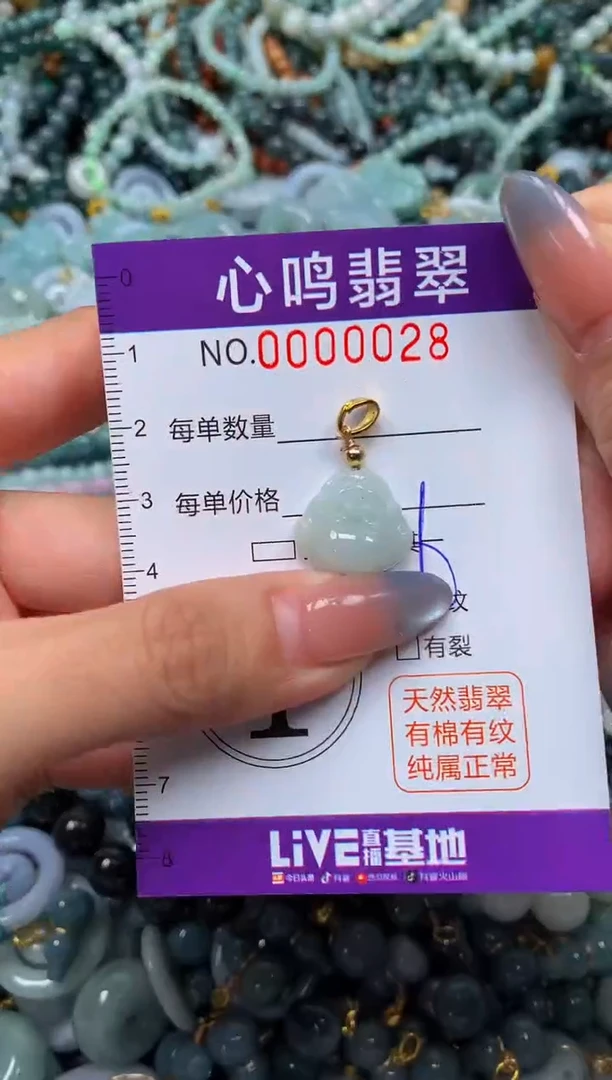 颈饰未镶嵌翡翠闪购00028
