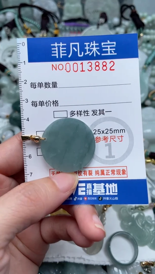 颈饰未镶嵌翡翠13882