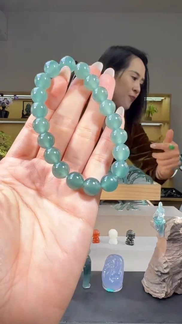 未镶嵌手串翡翠手串（多样性发其一）