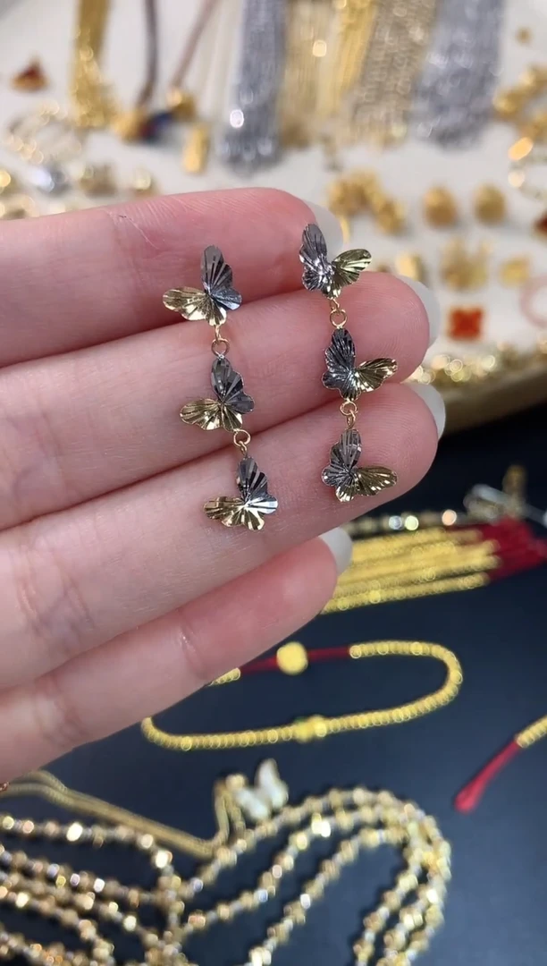 18K金耳饰W261多样性发其一 |  799