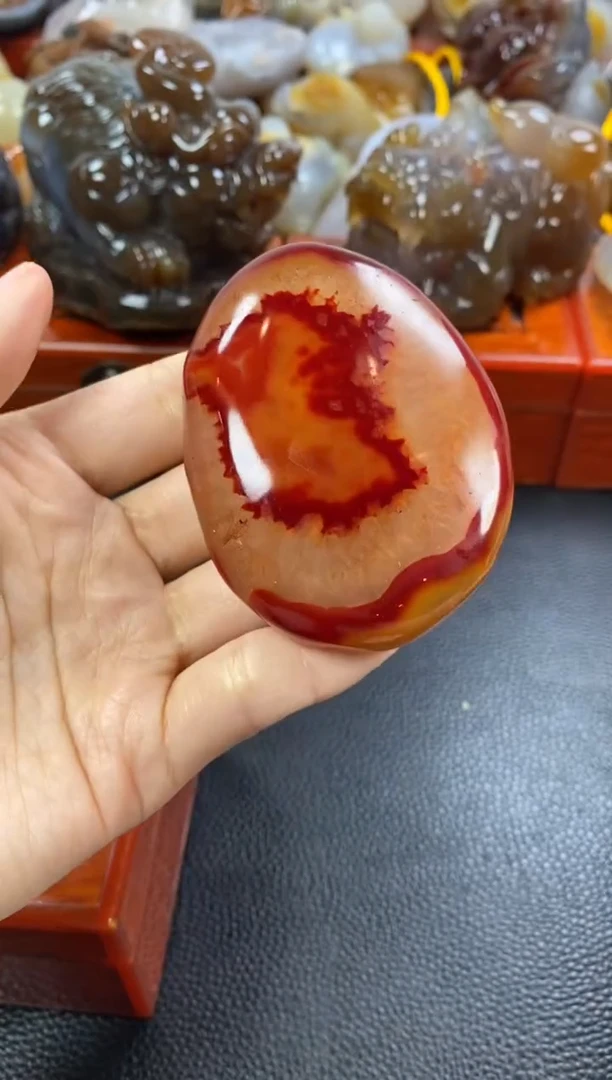 未镶嵌手把石英质玉E*玛瑙玉髓