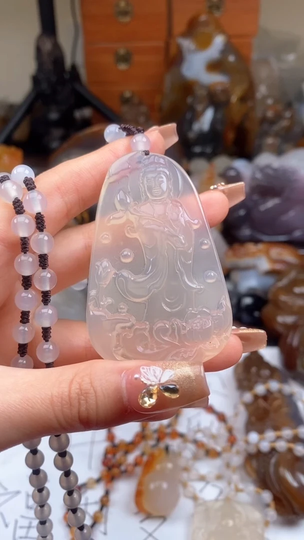 【闪购商品】玛瑙/玉髓颈饰未镶嵌AA