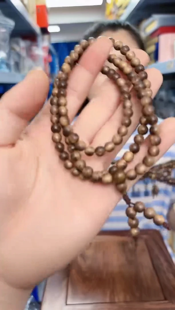 木质非金属香香木6mm多圈手串