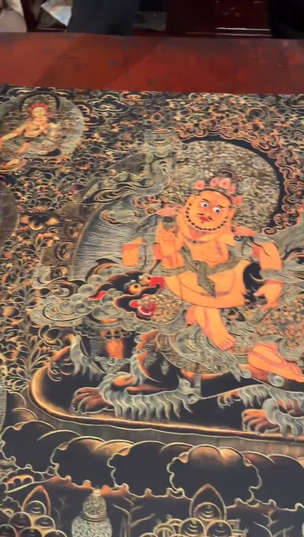 卷轴画手绘唐卡117