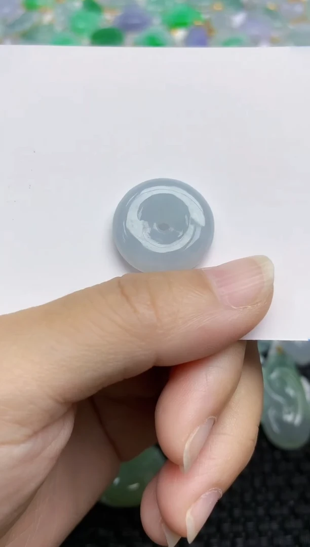 翡翠未镶嵌颈饰天然翡翠A货